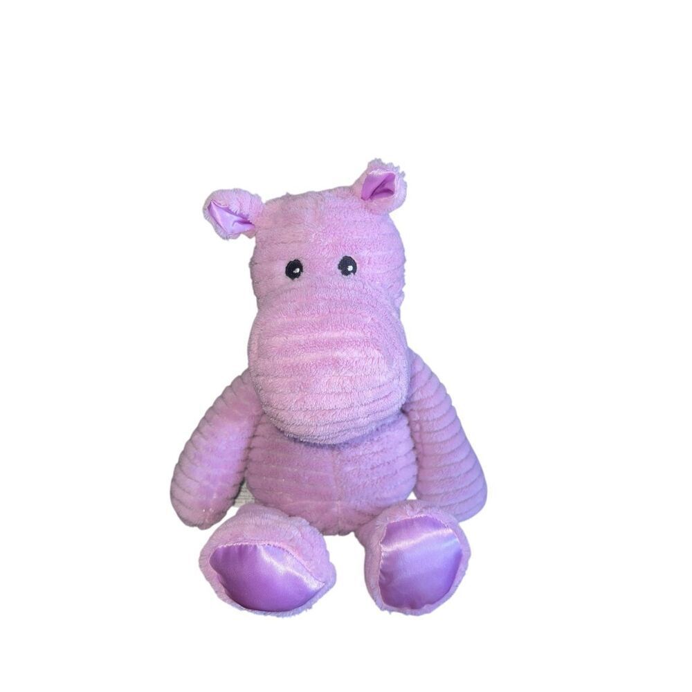 Warmies 14" Hippo Cozy Chanelle Plush Heatable Lavender Scented Stuffed Animal